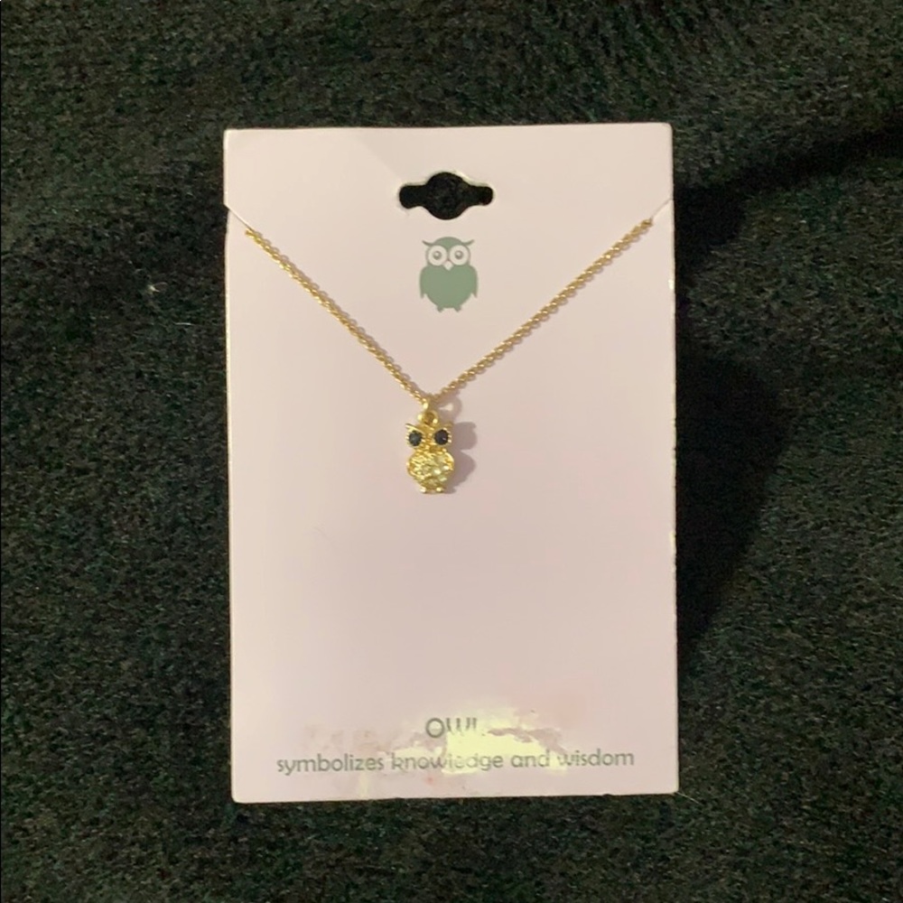 NWT Owl Necklace
